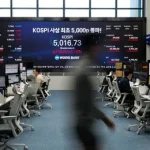 A $1.7 Trillion Rally Pushes Korea Market Cap Above Germany’s.